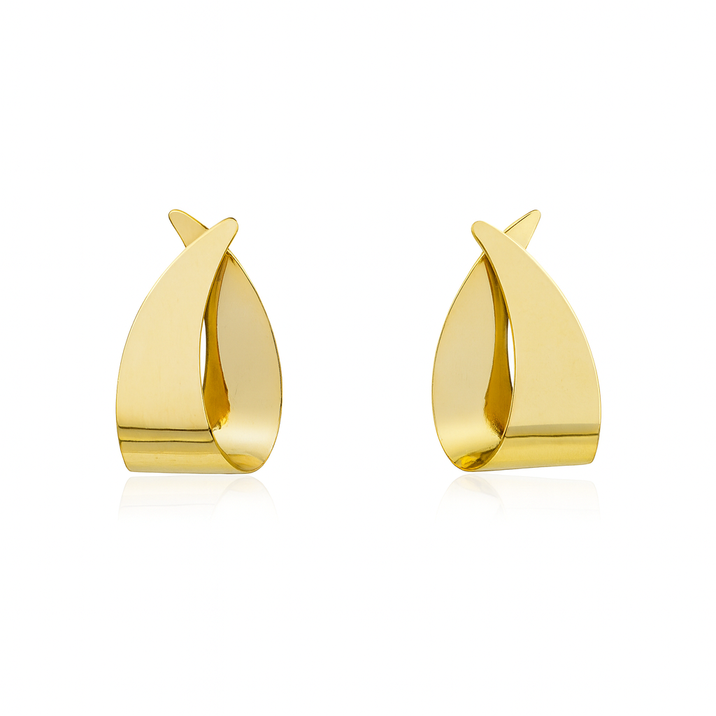 Twisted Teardrop Earrings
