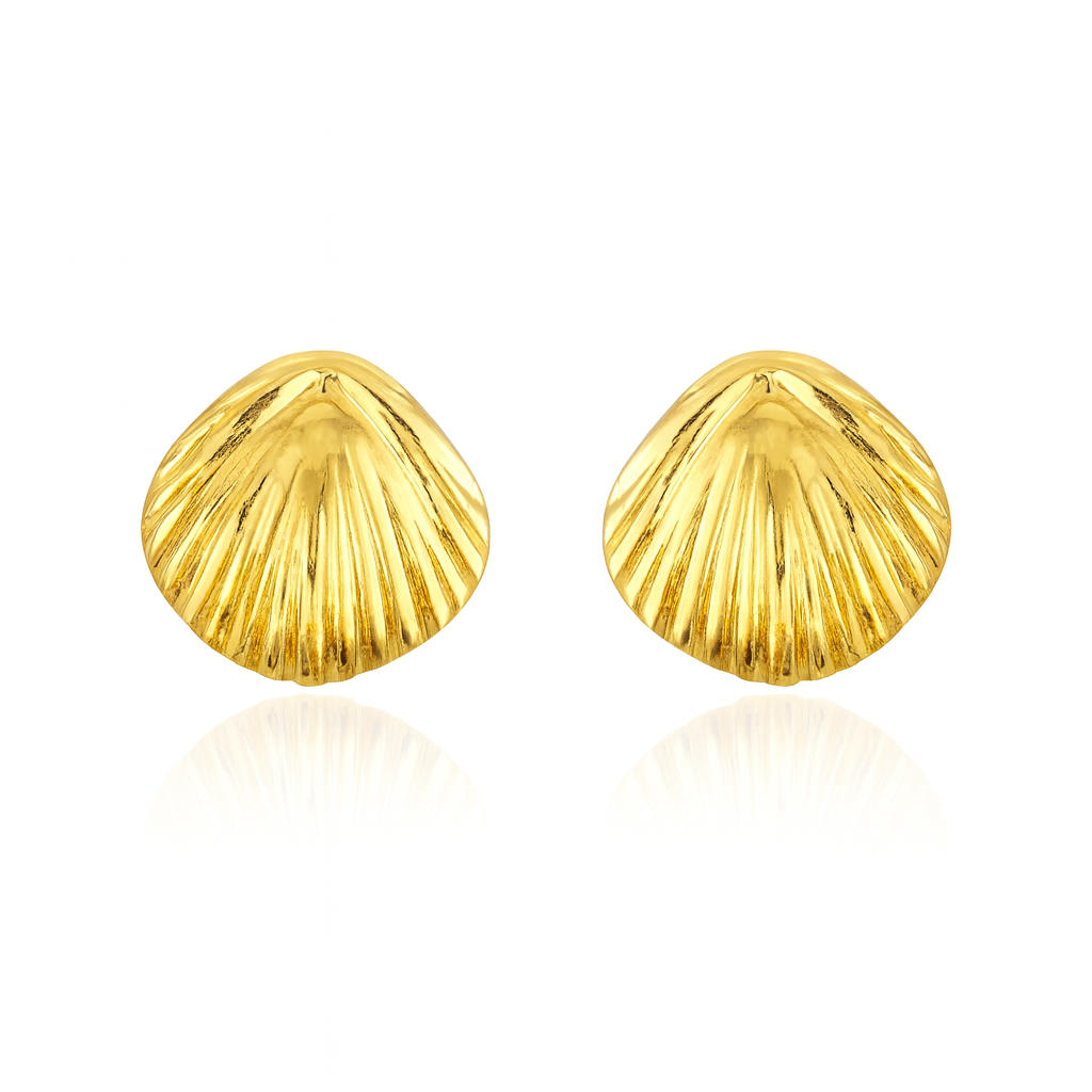 Classic Shell Studs Earrings