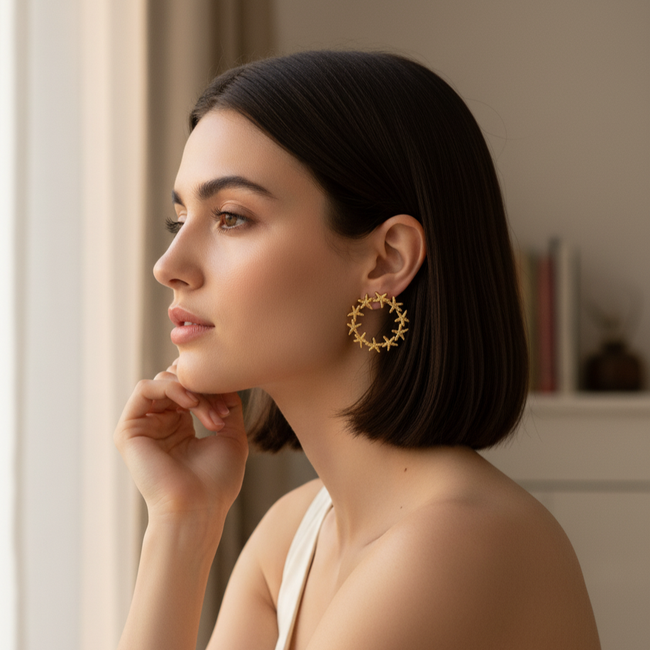 Starfish Constellation Earrings