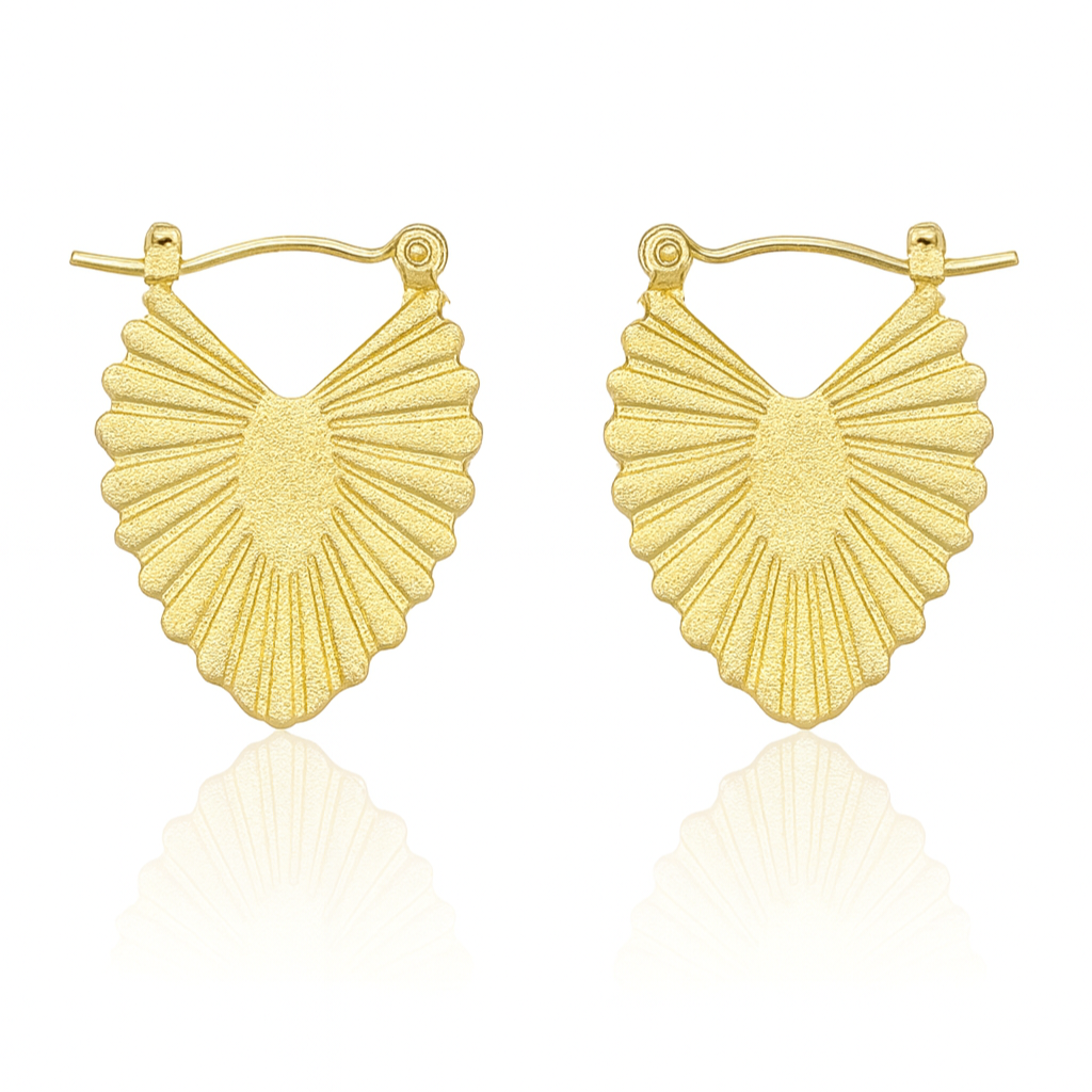Art Deco Hoops Earrings