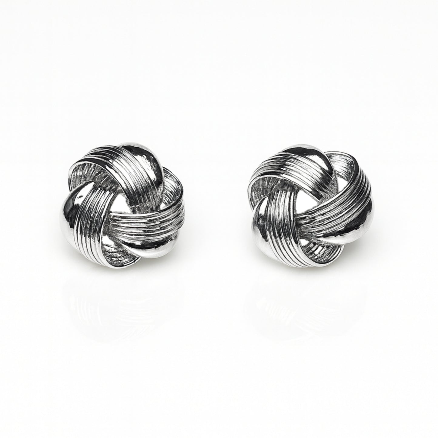 Sterling Knot Earrings