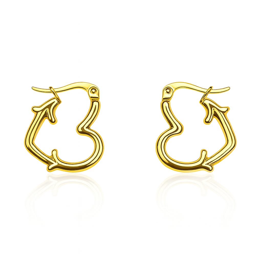 Teddy Outline Earrings