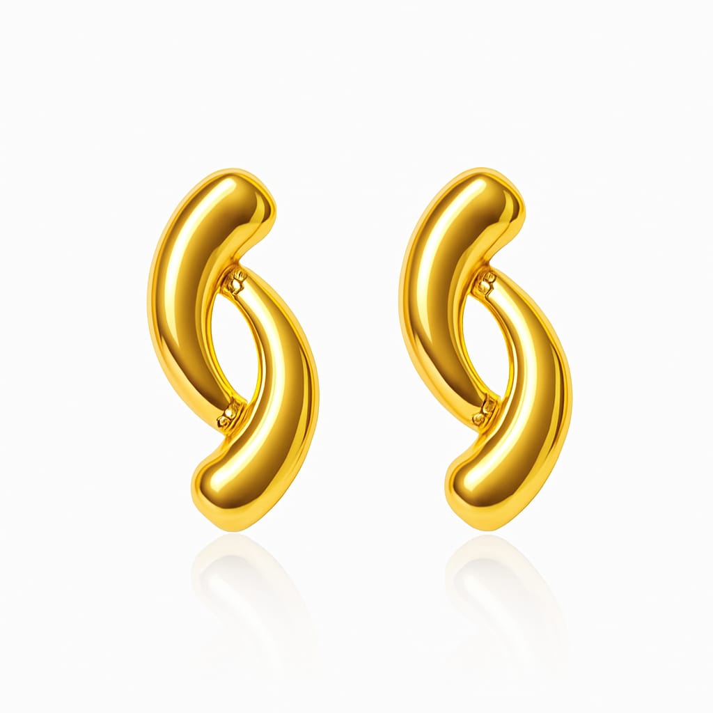 Midas Link Earrings