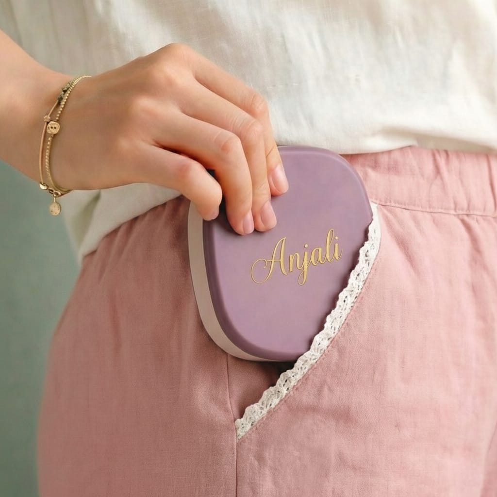 Personalized Vanity Mirror Organizer Box