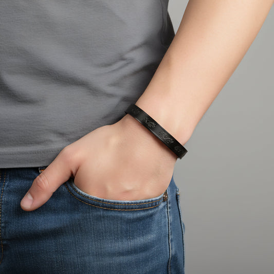 Men’s Black MysticDragon Bracelet