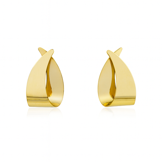 Twisted Teardrop Earrings