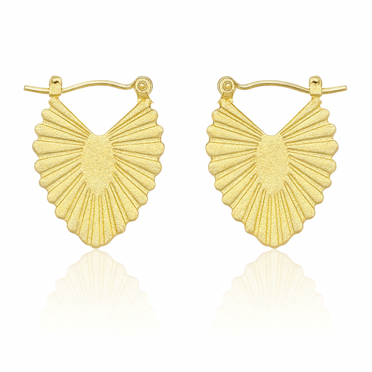 Art Deco Hoops Earrings