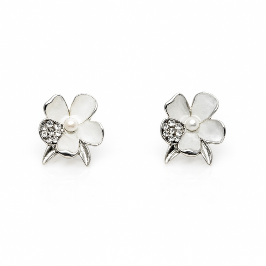 Moon Petal Earrings