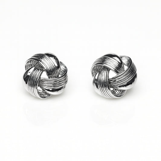 Sterling Knot Earrings