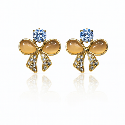 Sky Ribbon Earrings