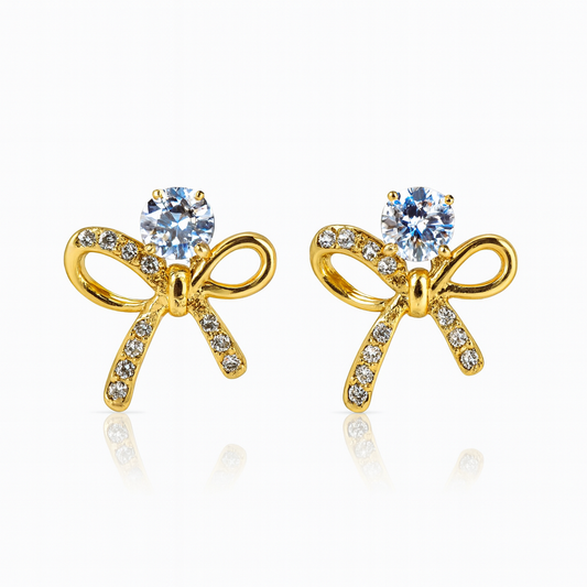 Bow Sparkle Earrings