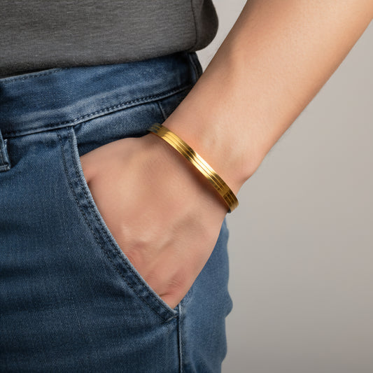 Men’s Golden Duo-Line Bracelet