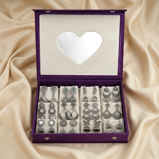Queen's Keepsake Earrings Box