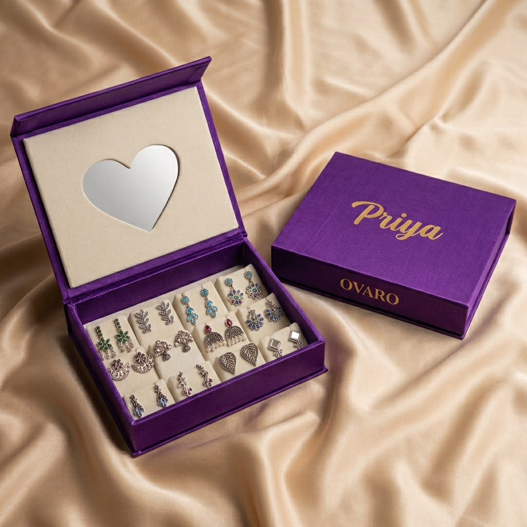 Aarohi Earrings Gift Box