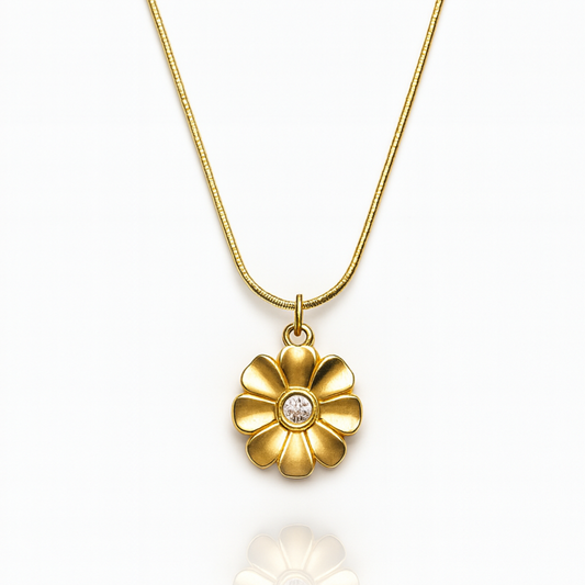 Golden Bloom Necklace