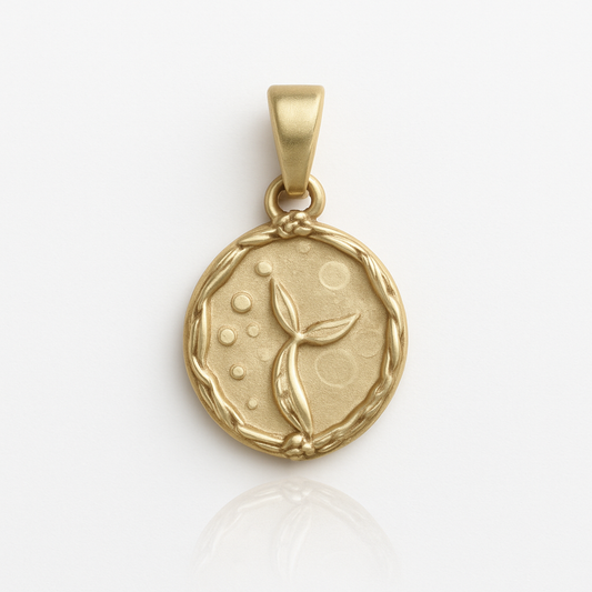 Whale Moon Necklace