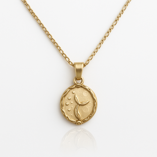 Whale Moon Necklace