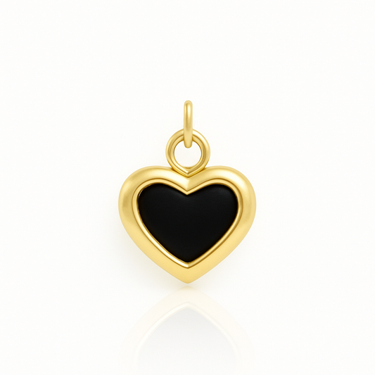 Midnight Heart Necklace