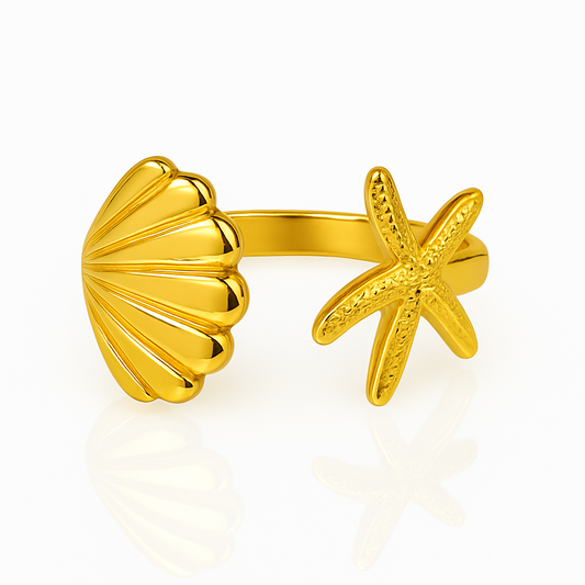 Ocean's Radiance Ring
