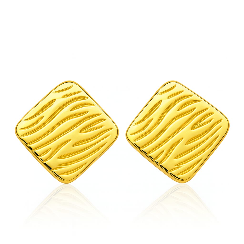 Golden Safari earrings