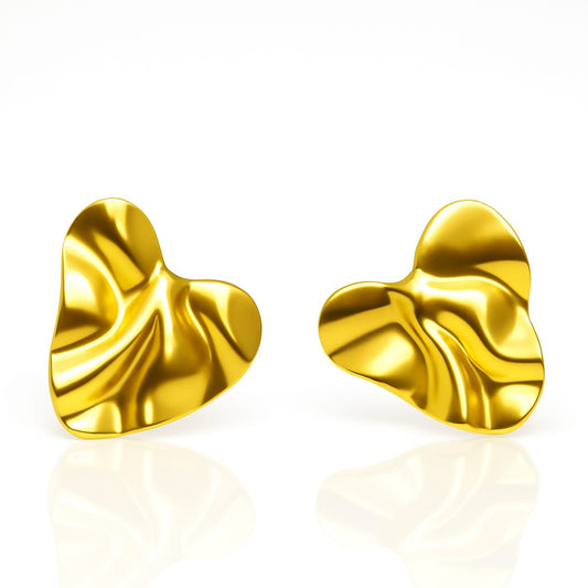 Liquid Heart Earrings