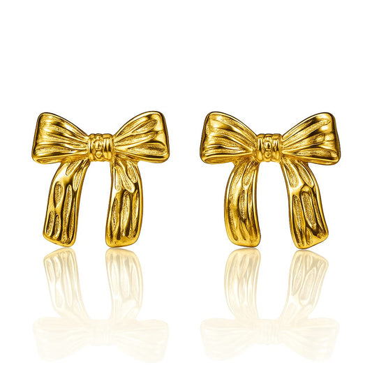 Baroque Bow Earrings