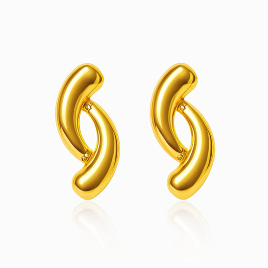 Midas Link Earrings
