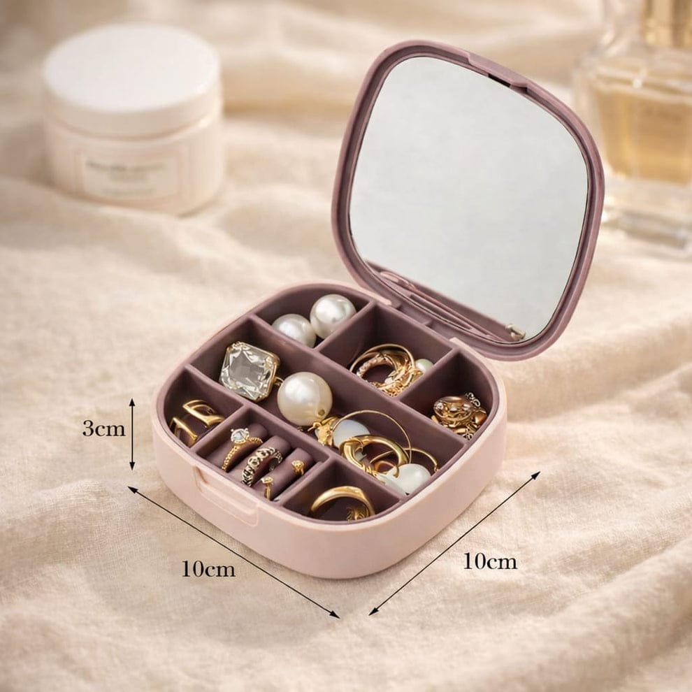 Personalized Vanity Mirror Organizer Box