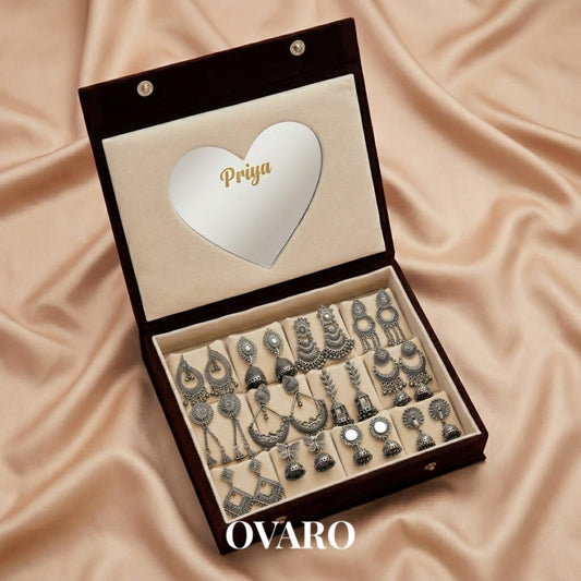 Queen's Keepsake Earrings Box