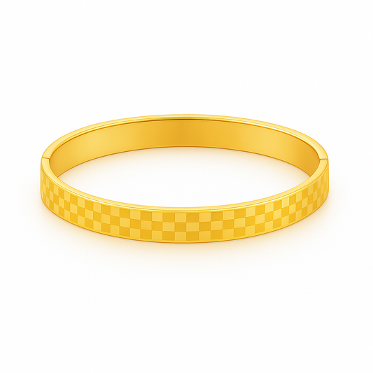 Men’s Golden Checker Bracelet