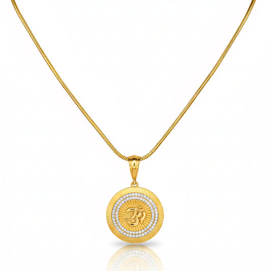 Om Charm Necklace